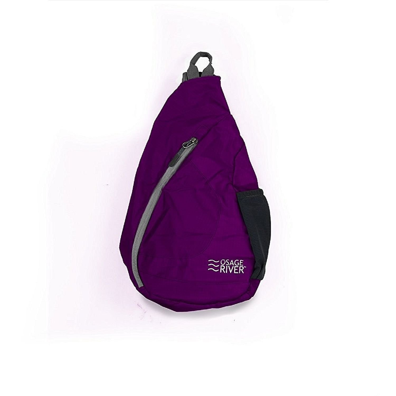 Osage River Taber Sling Bag – Purple/Gray