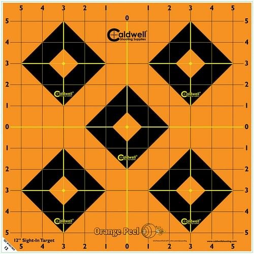 Alternative view of Caldwell 12in Sight-In Target 25 Sheets