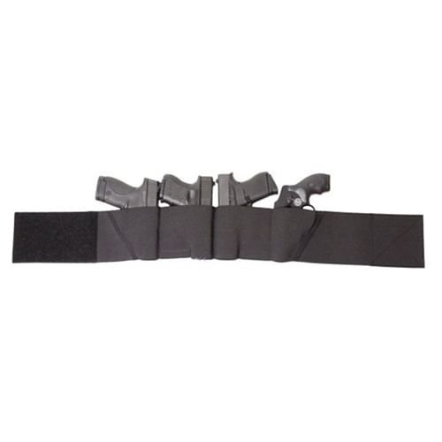 Alternative view of DeSantis Option 4 Belly Band Large-Black