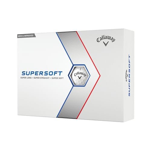 Alternative view of Callaway Golf 2023 Supersoft Golf Ball-White 12pk