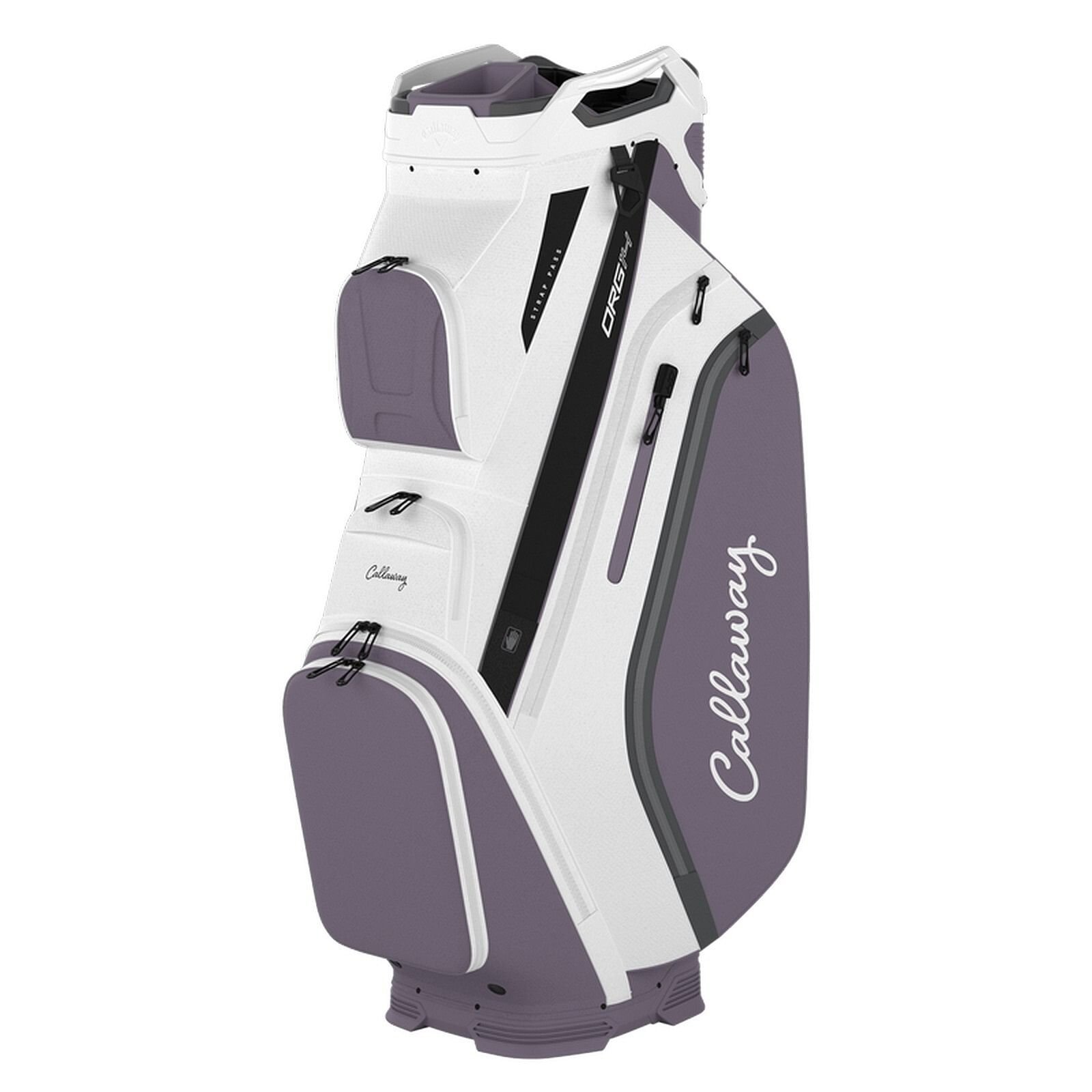 Callaway 2024 ORG 14 Golf Cart Bag White Violet