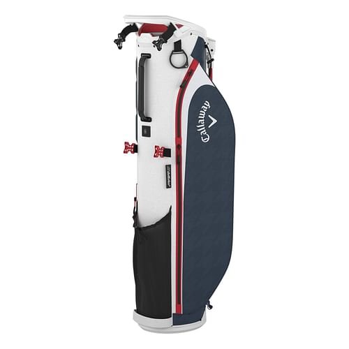 Alternative view of Callaway 2024 PAR 3 Golf Stand Bag White Navy Red