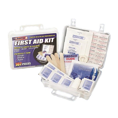 Alternative view of 107 Piece First Aid Kit