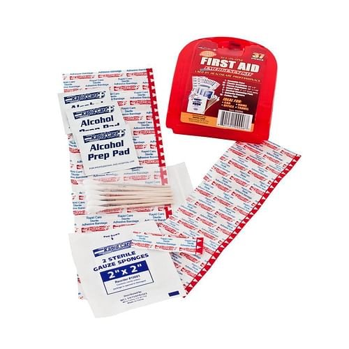 Alternative view of 37 Piece Portable First Aid Kit