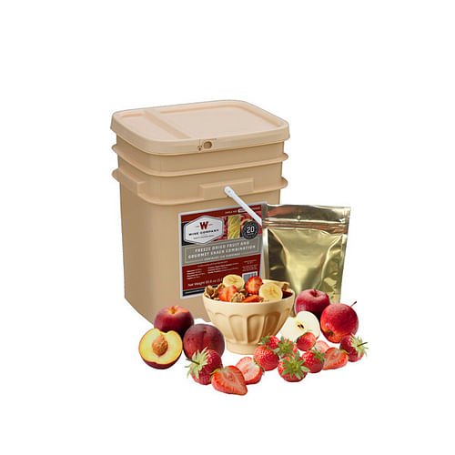 Alternative view of 120 Serving Freeze Dried Fruit Bucket