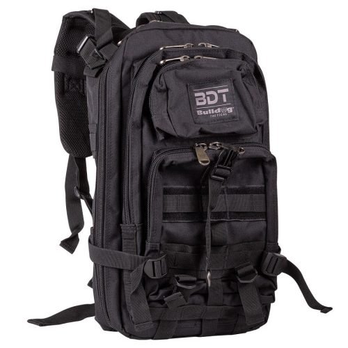 Bulldog Compact Tactical Backpack, Black