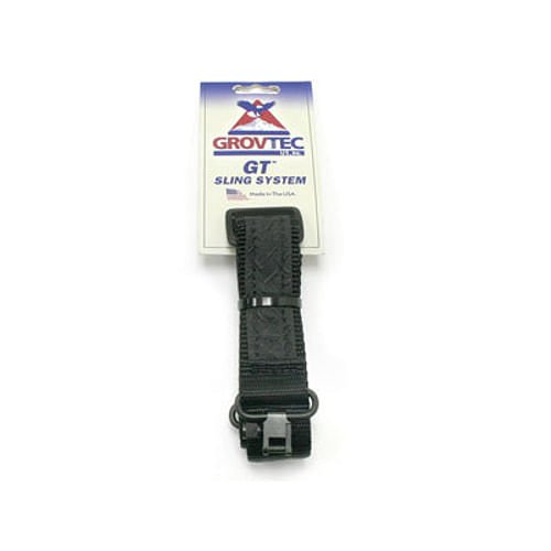 Alternative view of GrovTec Mountaineer Rifle Sling & Swivels, 48"x1.25", Black