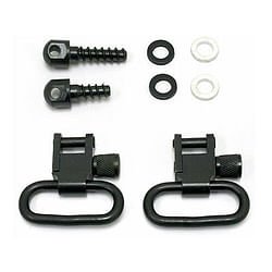 GrovTec Swivel Set, Wood Screws, Fits Bolt-Action Rifles, 1" Loops, Black Oxide - Image 3