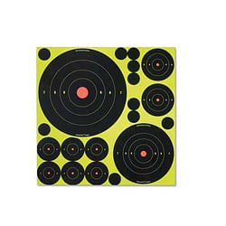 Birchwood Casey Shoot-N-C Variety Pack, 50 Bullseye Targets + 50 Pasters - Image 3