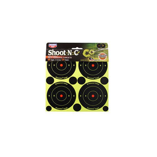 Alternative view of Birchwood Casey Shoot-N-C 3" Targets, 48 Bullseye Targets, 120 Pasters