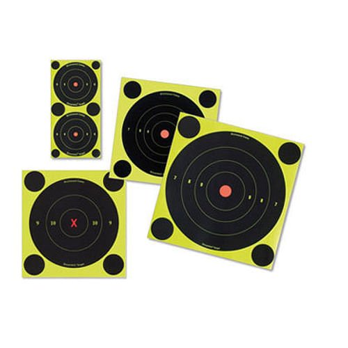 Alternative view of Birchwood Casey Shoot-N-C 6" Targets, 12 Bullseye Targets, 48 Pasters