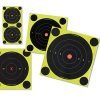Birchwood Casey Shoot-N-C 6″ Targets, 12 Bullseye Targets, 48 Pasters