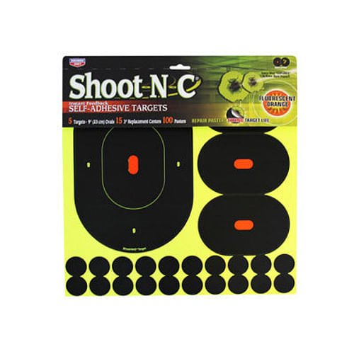 Alternative view of Birchwood Casey Shoot-N-C 9" Targets, 3" Replacement Centers, 100 Pasters, 120ct