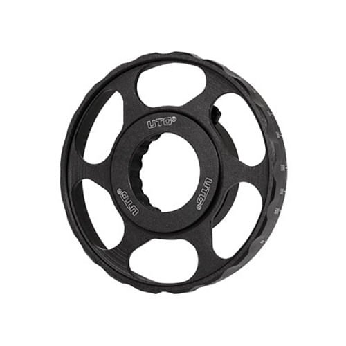 Alternative view of UTG New Gen 80mm Add-On SWAT Wheel, For AccuShot SWAT Scopes