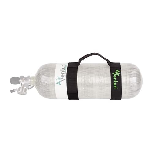 Alternative view of Air Venturi Air Tank Carrier With Logo, Large, Fits AV-4500HPT & Other 5" to 7" Diameter Air Tanks