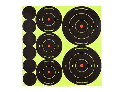 Birchwood Casey Shoot-N-C Self-Adhesive Round Bullseye Targets & Pasters, 121ct