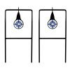 Crosman Dual Spinning Targets, 2 Pack