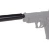 Air Venturi Fake Suppressor, Fits Select SIG Sauer P226 CO2 Pellet Pistols