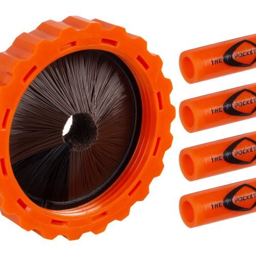 Pocket Shot Whisker Biscuit Cap, Orange