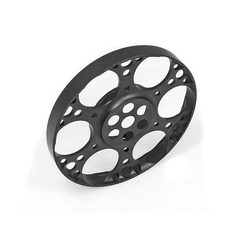 Alternative view of Falcon Optical Systems 125mm Aluminum Sidewheel, Fits T50 and X50 Rifle scopes