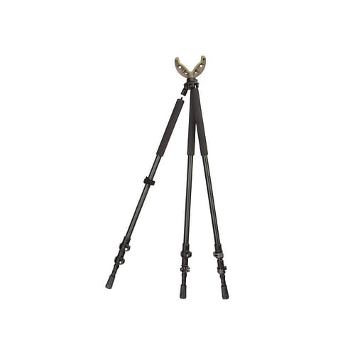 Alternative view of Allen Company Axial Shooting Stick Tri/Bi/Monopod, 61", Olive