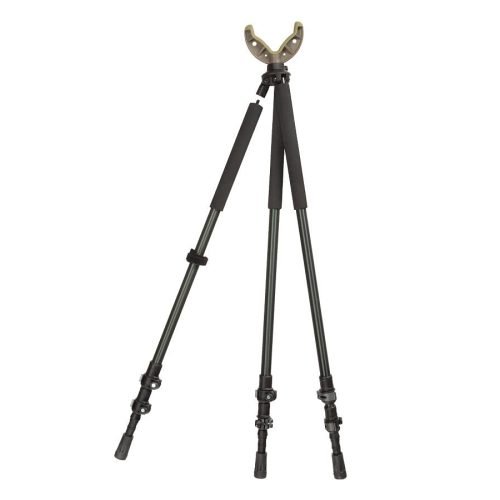 Allen Company Axial Shooting Stick Tri/Bi/Monopod, 61″, Olive