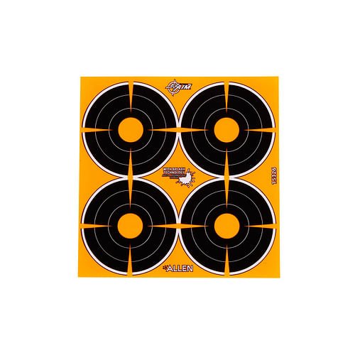 Alternative view of Allen Company EZ Aim Splash 3" Bullseye Target, 12 Sheets, 48ct