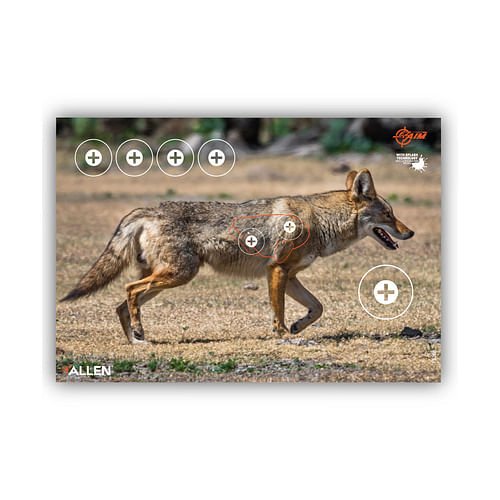 Alternative view of Allen Company EZ Aim Splash Coyote Target, 13"x24", 3-pack