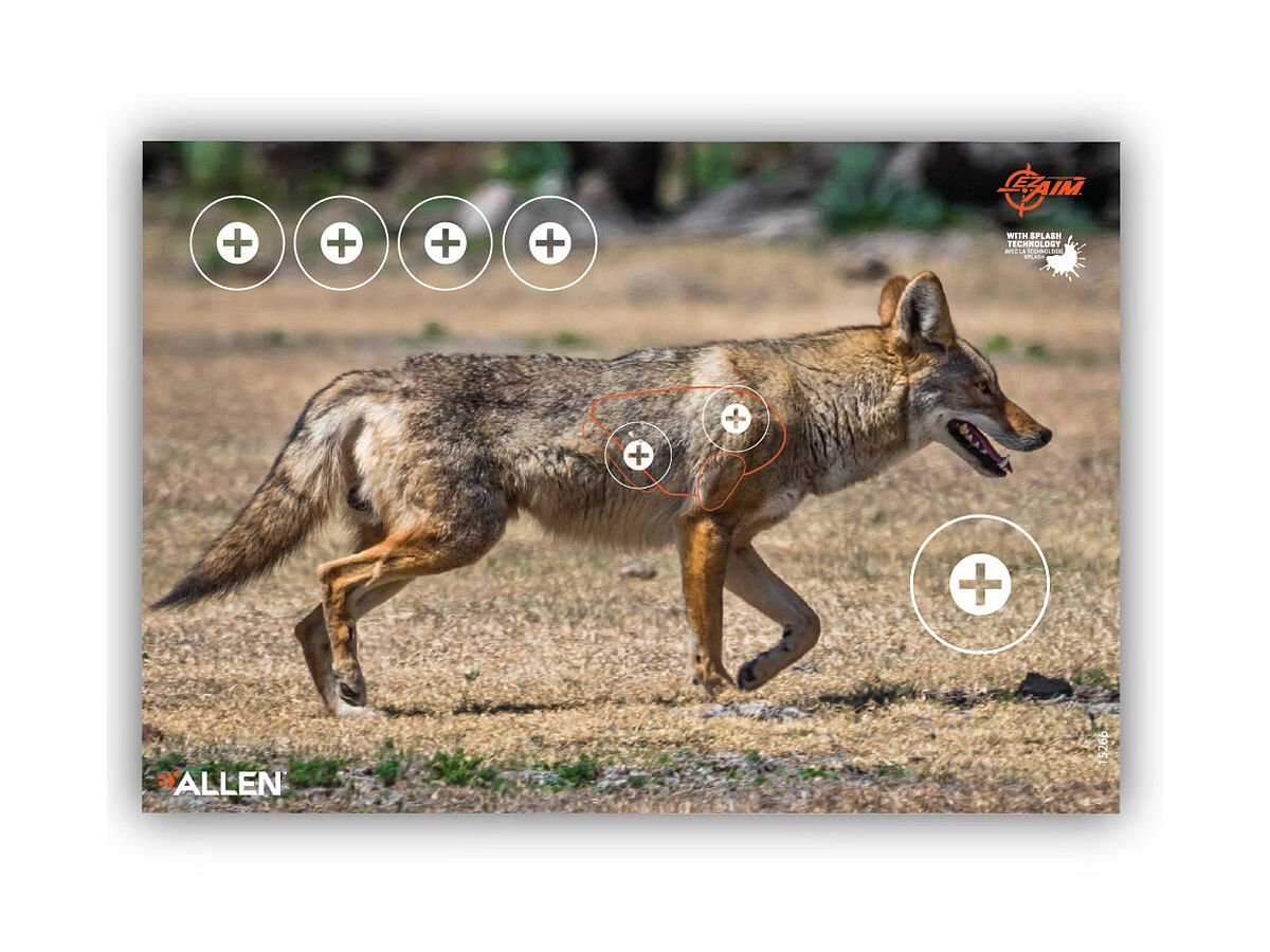Allen Company EZ Aim Splash Coyote Target, 13″x24″, 3-pack