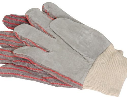 Leather Palm Work Gloves